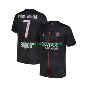 Camiseta Paris Saint Germain Khvicha Kvaratskhelia 7 Cuarta Equipación 2025/2026